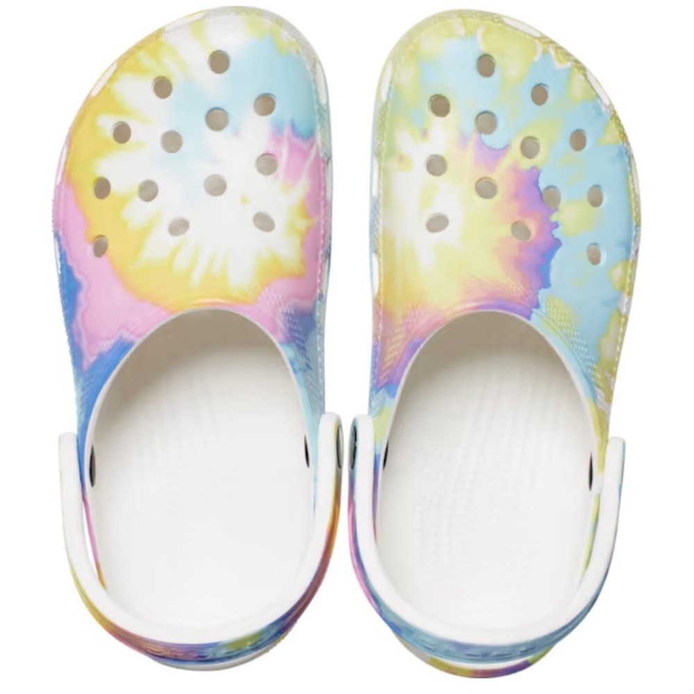 Crocs classic tye dye